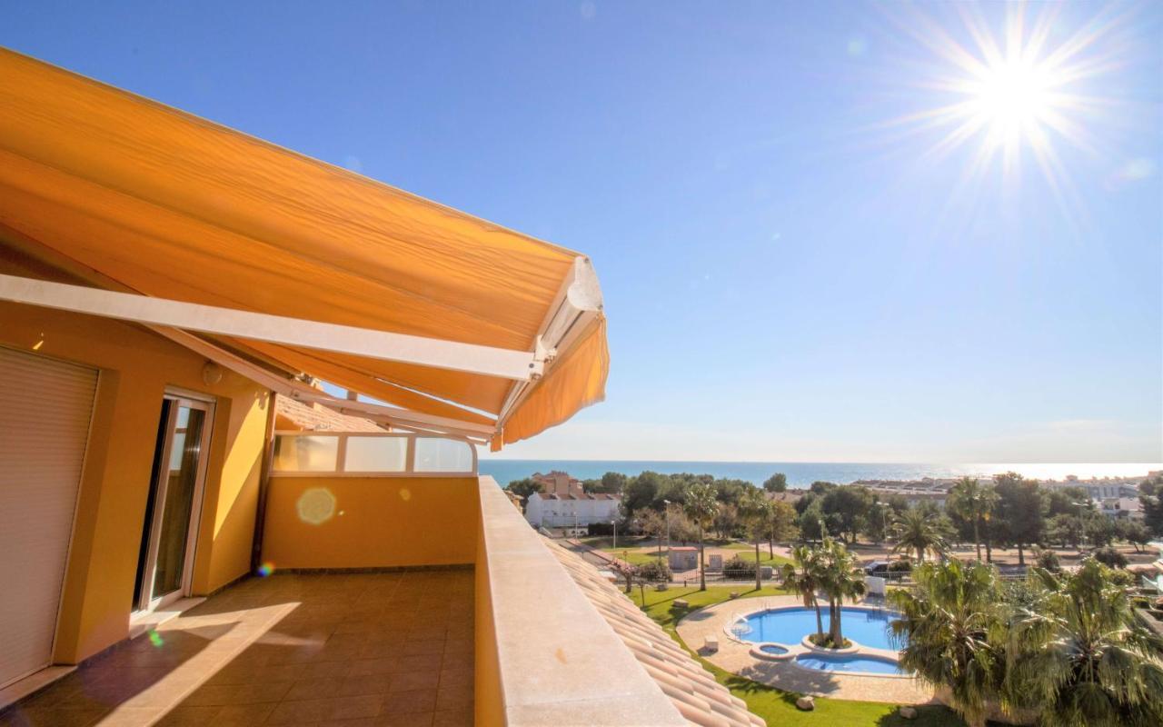 Atico Con Vistas Al Mar , Wifi Y Piscina - Sierra Irta Albert Villas Alcossebre 외부 사진